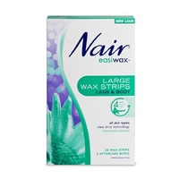 Nair Easiwax Large Wax Strips | 20 Large Strips 