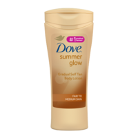 Dove Summer Glow Self Tan Fair to Medium Skin 250mL