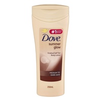 Dove Summer Glow Body Lotion Medium to Dark Skin 250mL