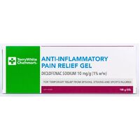 TerryWhite Chemmart Anti Inflammatory Pain Relief Gel 100g