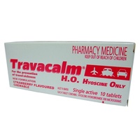 Travacalm HO Tablets 10  (S2)