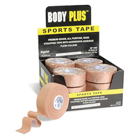 Body Plus 1399 Rigid Tape 2.5cm x 13.7m [Bulk Buy 12 Units]