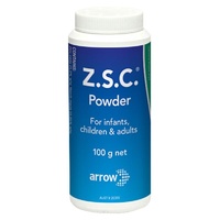 Z.S.C. Dusting Powder for Infants Children & Adults 100g