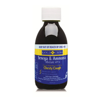 Gold Cross Senega & Ammonia 200mL For Chesty Cough