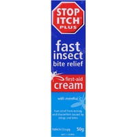 Stop Itch Plus First Aid Cream 50g with Menthol