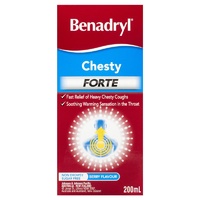Benadryl Chesty Forte 200mL Berry Flavour (S2)
