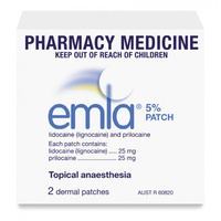 Emla 5% Patch 2 Patches (S2)