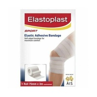 Elastoplast Sport Elastic Adhensive Bandage 75mm x 3m 1 Roll