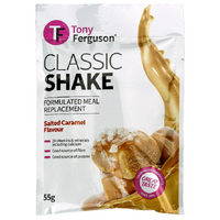 Tony Ferguson Shake Meal Replacement Salted Caramel 48 Pack