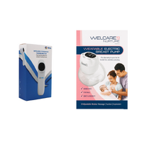Welcare Nurture Wearable Electric Breast Pump + FREE RNA Infrared Forehead Thermometer (Limited Offer)