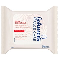 Johnson's Daily Essentials Refreshing Normal Skin 25 Wipes