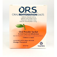 O.R.S Oral Rehydration Salts 10 Sachets