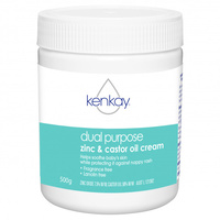 Kenkay Dual Purpose Zinc & Castor Oil Cream Jar 500g