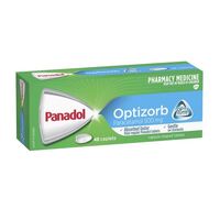 Panadol Optizorb Formulation 48 Caplets (S2)