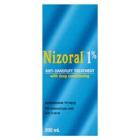 Nizoral Shampoo 1% 200ml