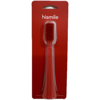 HiSmile Electric Toothbrush Head Refill Bright Red (1 Pack)