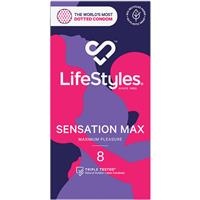 LifeStyles Condom Sensation Max 8 Pack