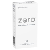 LifeStyles Condom Zero Large 10 Pack