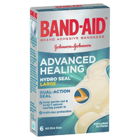 Johnson's Band-Aid Advanced Healing 6 Large Plasters 