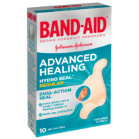 Johnson's Band-Aid Advanced Healing 10 Regular Plasters  