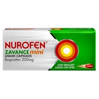 Nurofen Zavance Mini Liquid 64 Capsules
