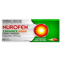 Nurofen Zavance 32 Mini Liquid Capsules 