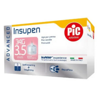 Insupen Advance Pen Needles 34g 3.5mm Box of 100
