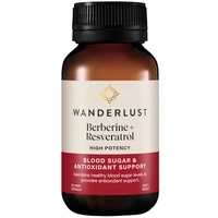 Wanderlust Berberine + Resveratrol 120 Capsules