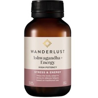 Wanderlust Ashwagandha + Energy 60 Capsules