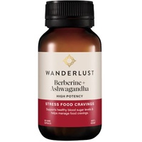Wanderlust Berberine + Ashwagandha 120 Capsules