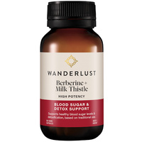 Wanderlust Berberine + Milk Thistle 120 Capsules