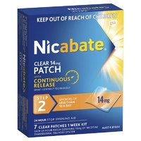 Nicabate 14mg Clear Patches 7