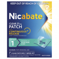 Nicabate Patch Clear Step 1 21Mg 7
