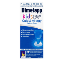 Dimetapp Elixir Colour Free 6 Years+ 200mL (S2)
