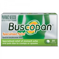 Buscopan 10mg 20 Tablets  (S2)