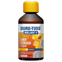 Duro-Tuss Relief+ Honey Dry Cough Liquid 200ml