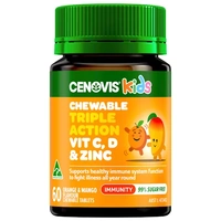 Cenovis Kids Triple Action Immune 60 Chewable Tablets
