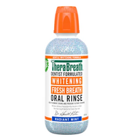TheraBreath Oral Rinse Whitening 473ml