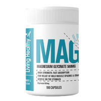 Living Healthy Magnesium Glycinate 500mg 100 Capsules