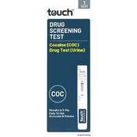 TouchBio Cocaine (COC) Drug Screening Urine Test 1 Unit 