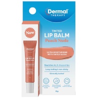  Dermal Therapy Lip Balm Tinted Peach Nude 8g