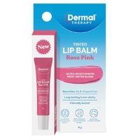 Dermal Therapy Lip Balm Tinted Rose Pink 8g