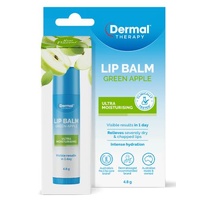 Dermal Therapy Lip Balm Green Apple 4.8g