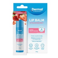 Dermal Therapy Lip Balm Strawberry 4.8g