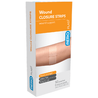 AeroPlast Wound Closure Strips 3 x 75mm 5 Strips