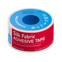 AeroTape Silk Fabric Adhesive Tape 2.5cm x 5m