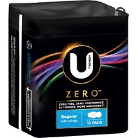 U By Kotex Zero Regular Wing 12