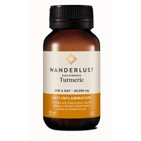 Wanderlust High Strength Turmeric 100 Capsules