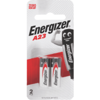 Energizer A23 Alkaline Batteries 2 Pack