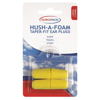 Surgipack Hush-A-Foam Taper-Fit Large 2 Pairs